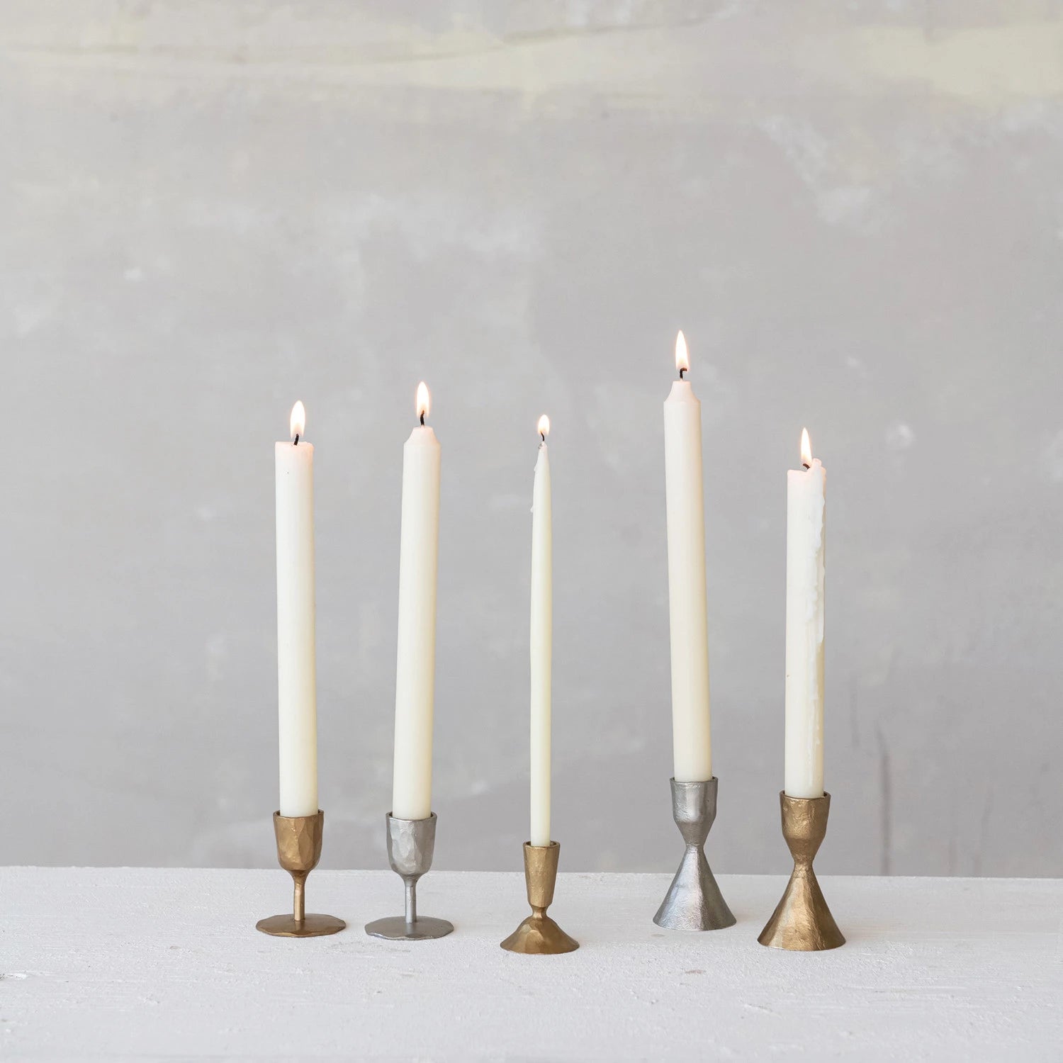 Hand-Forged Cast Iron Taper Holder (Holds 1/2" Taper)