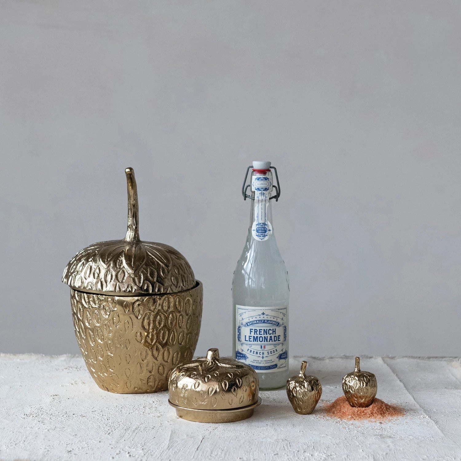 Strawberry Shaped Salt & Pepper Shakers