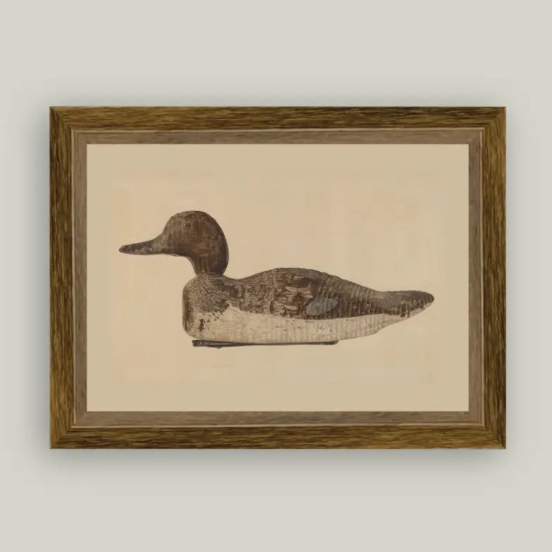 Wildlife Print Framed Art
