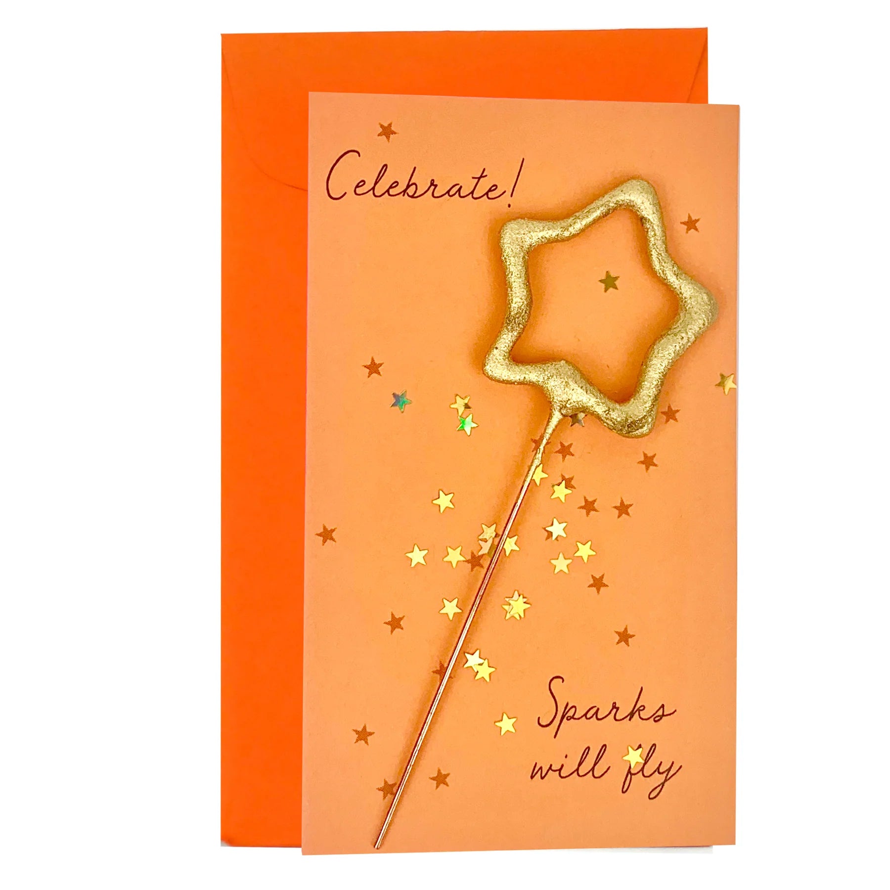 Confetti Sparkler Cards - Celebrate