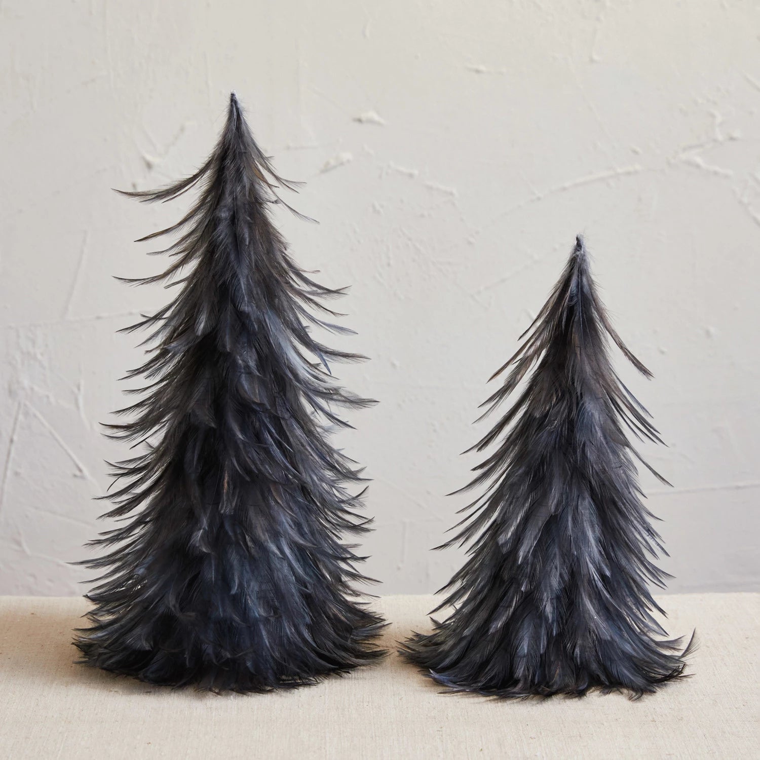 Feather Tree, Navy Color - 2 Sizes