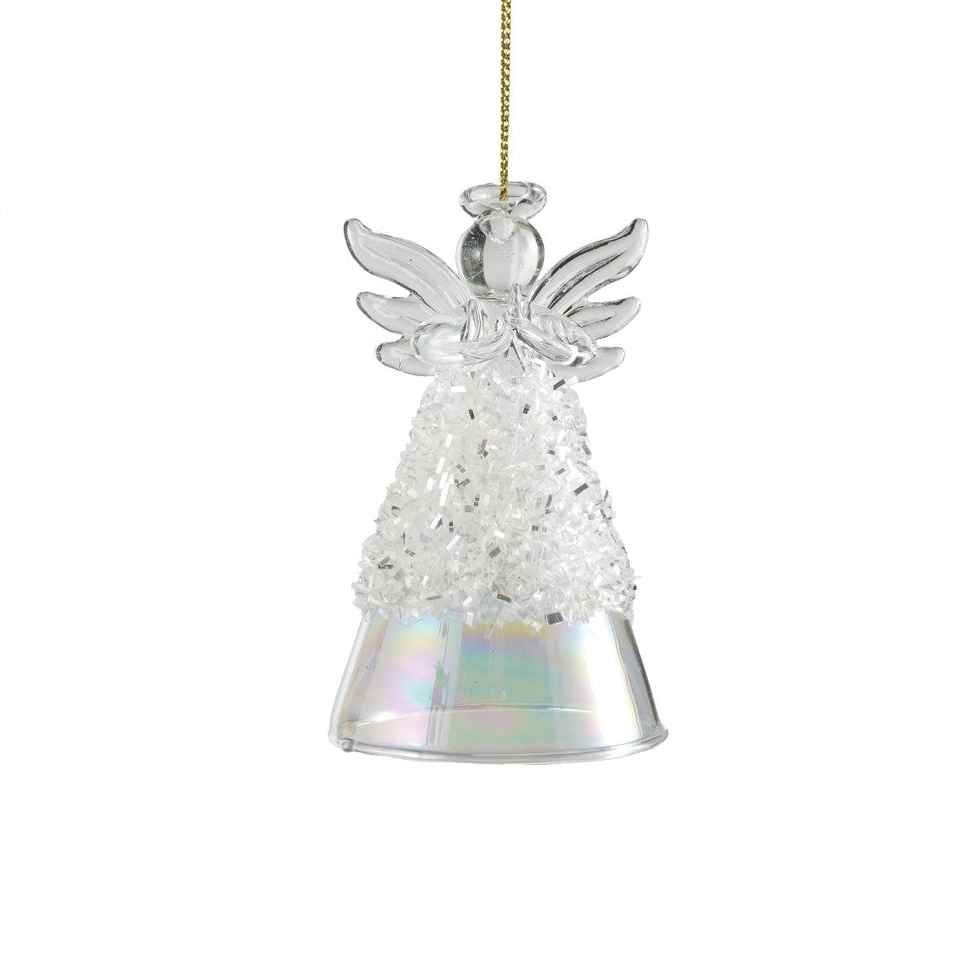 Glass Angel Ornament