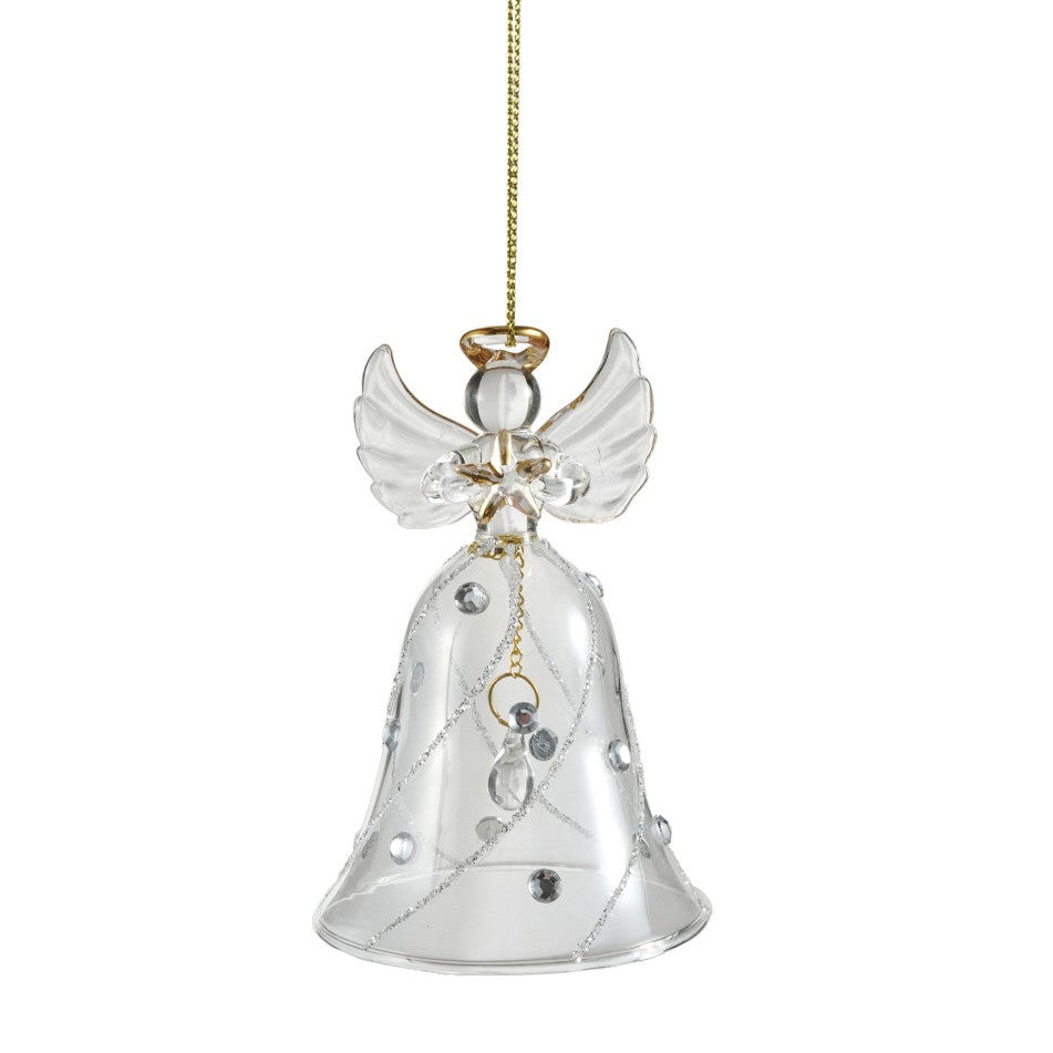 Glass Angel Ornament