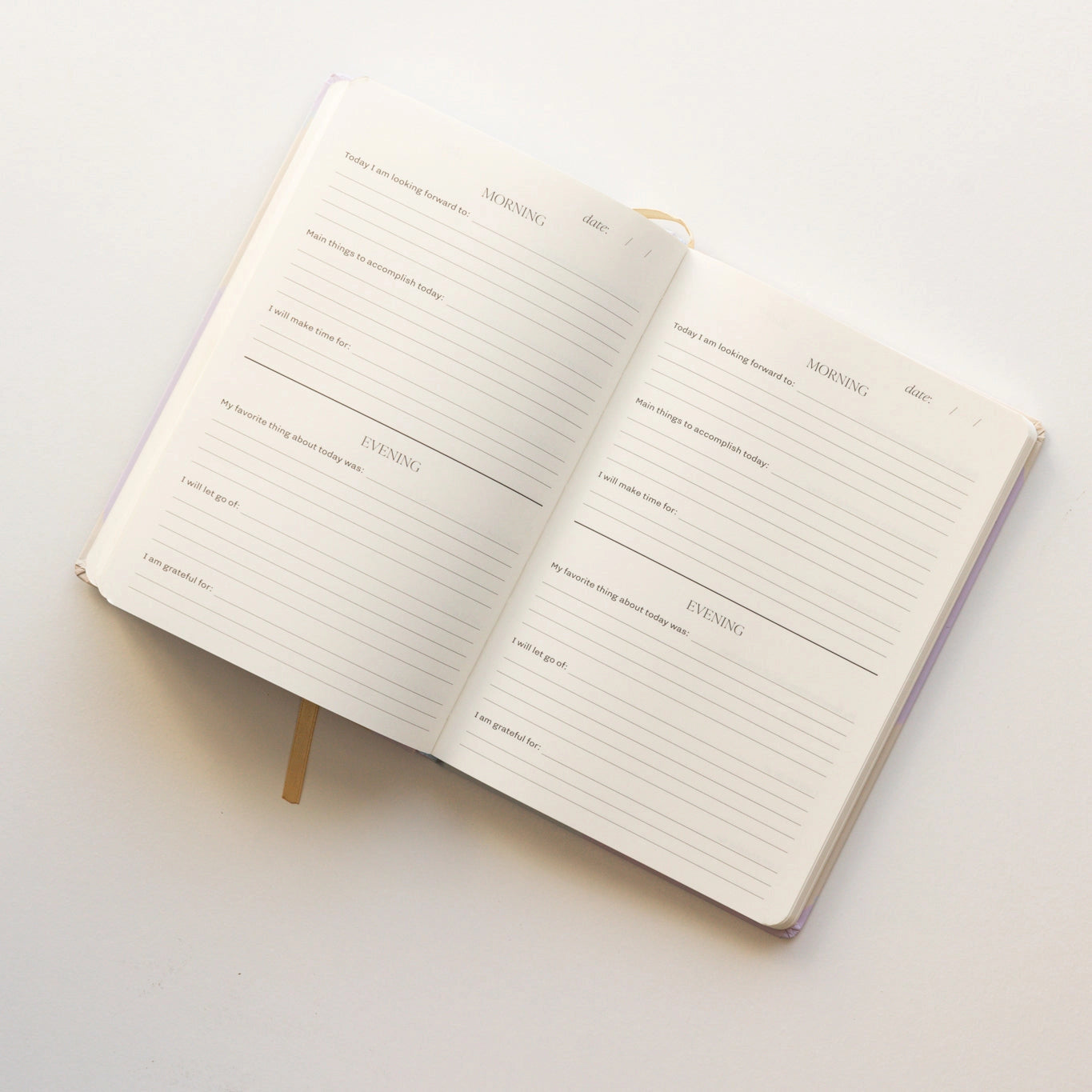 Be Mindful Pastel Prompted Journal