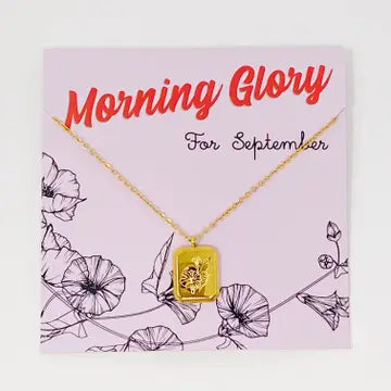 Blooming Birth Month Necklace