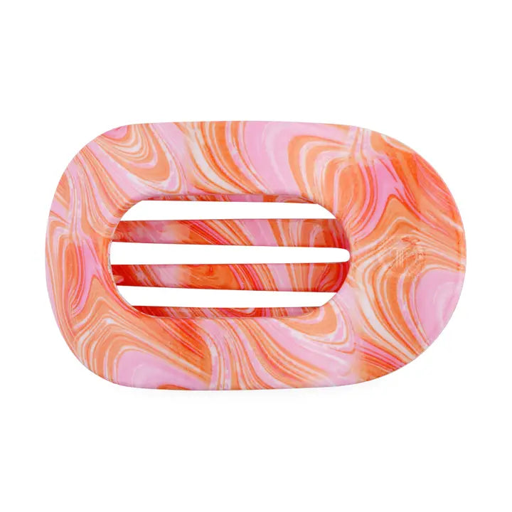 TELETIES Round Flat Hair Clip