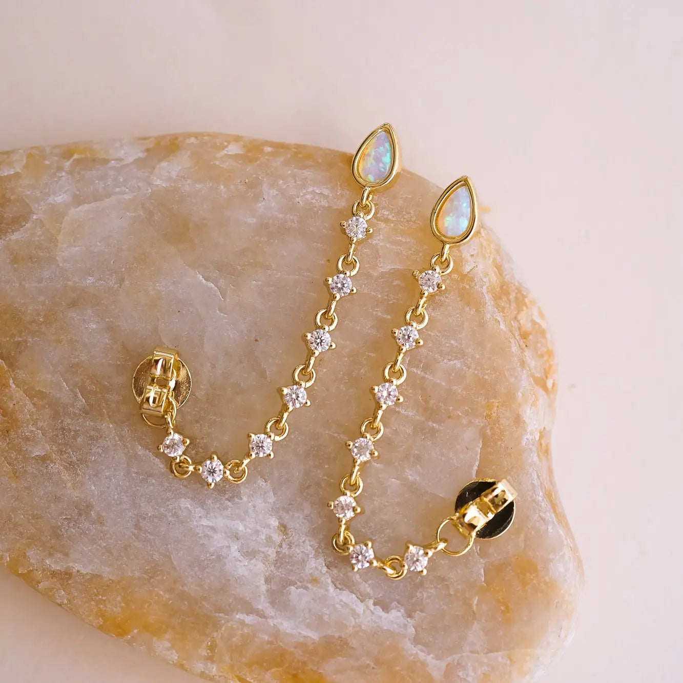 Mystic Glow Opal Dangles