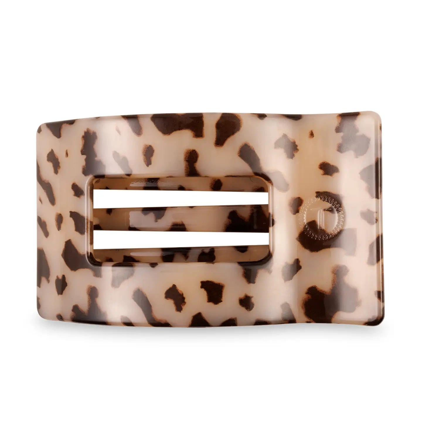 TELETIES Flat Rectangle Hair Clip