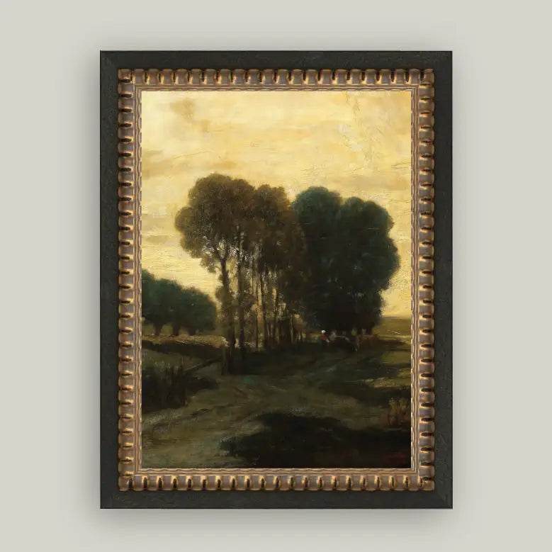 Landscape Framed Antique Art