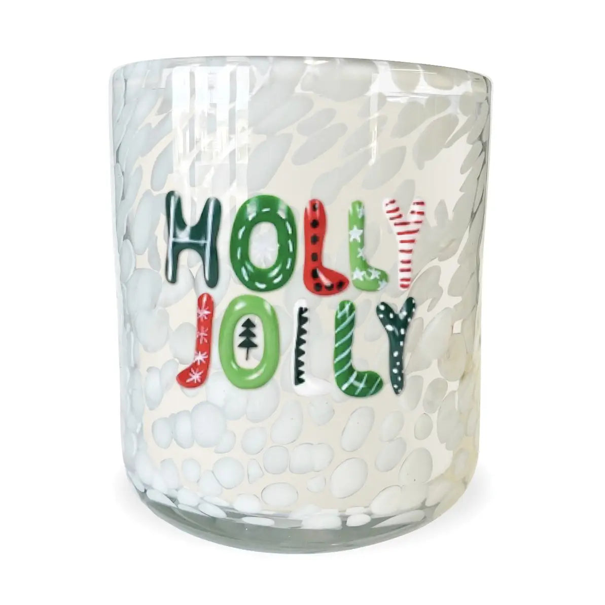 Holiday Confetti Icon Candle