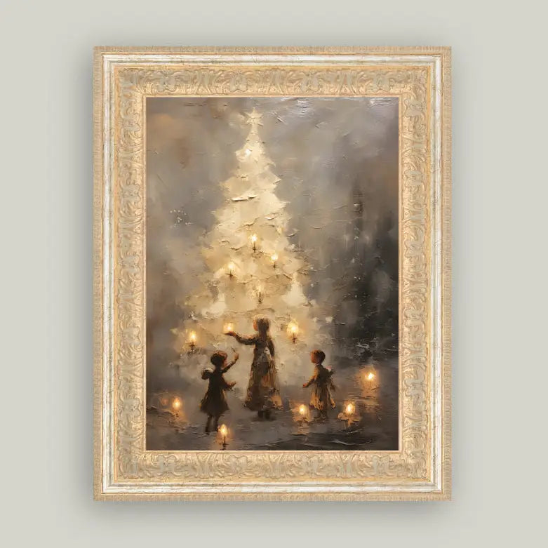 Holiday Print Framed Art