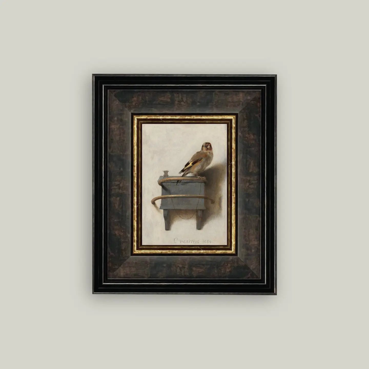 Bird Print Framed Art