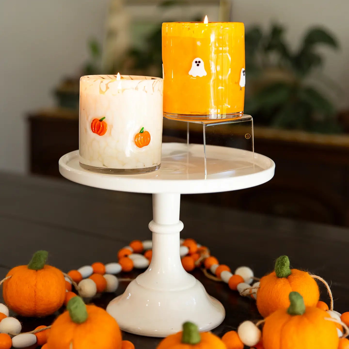 Fall Confetti Icon Candle
