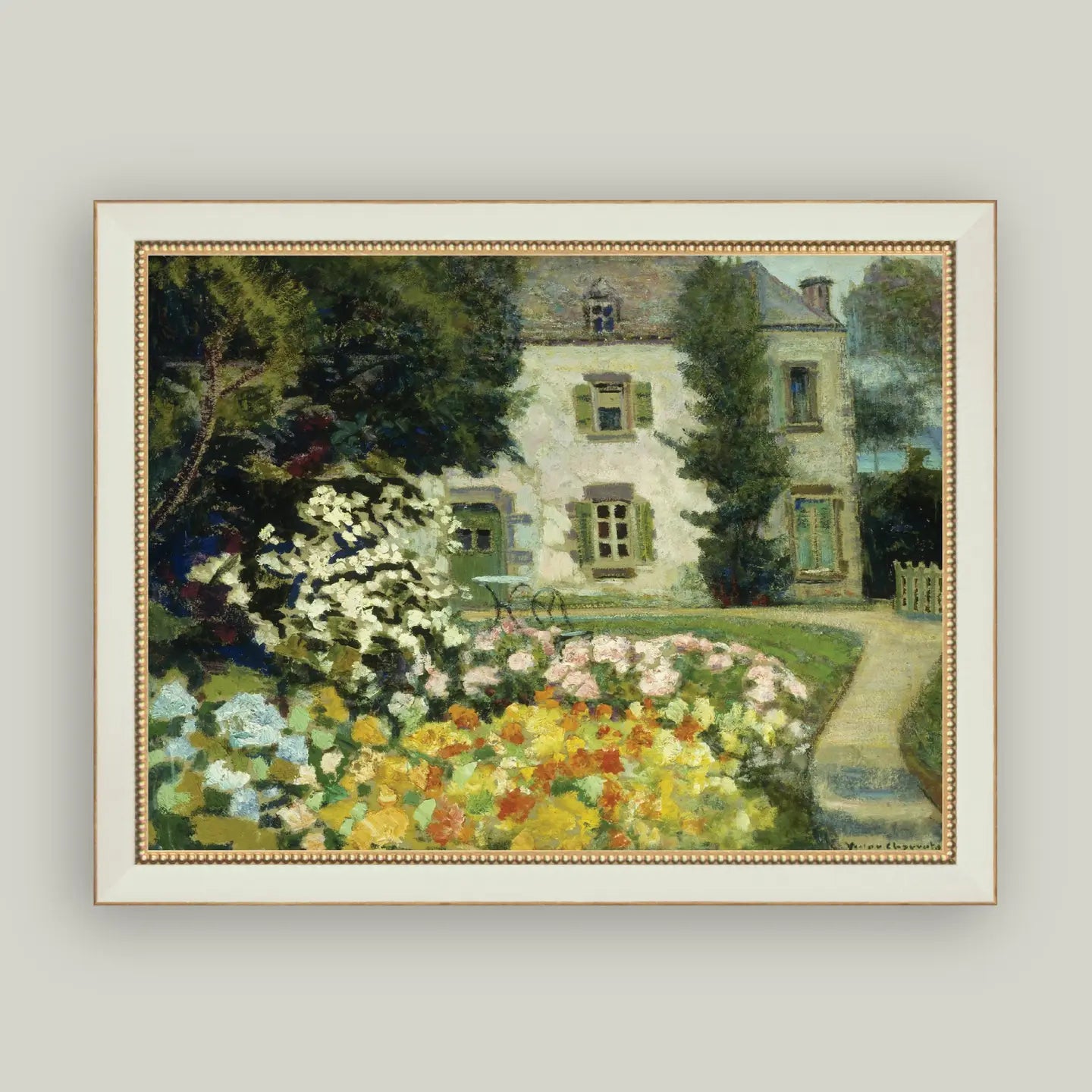 Landscape Framed Antique Art