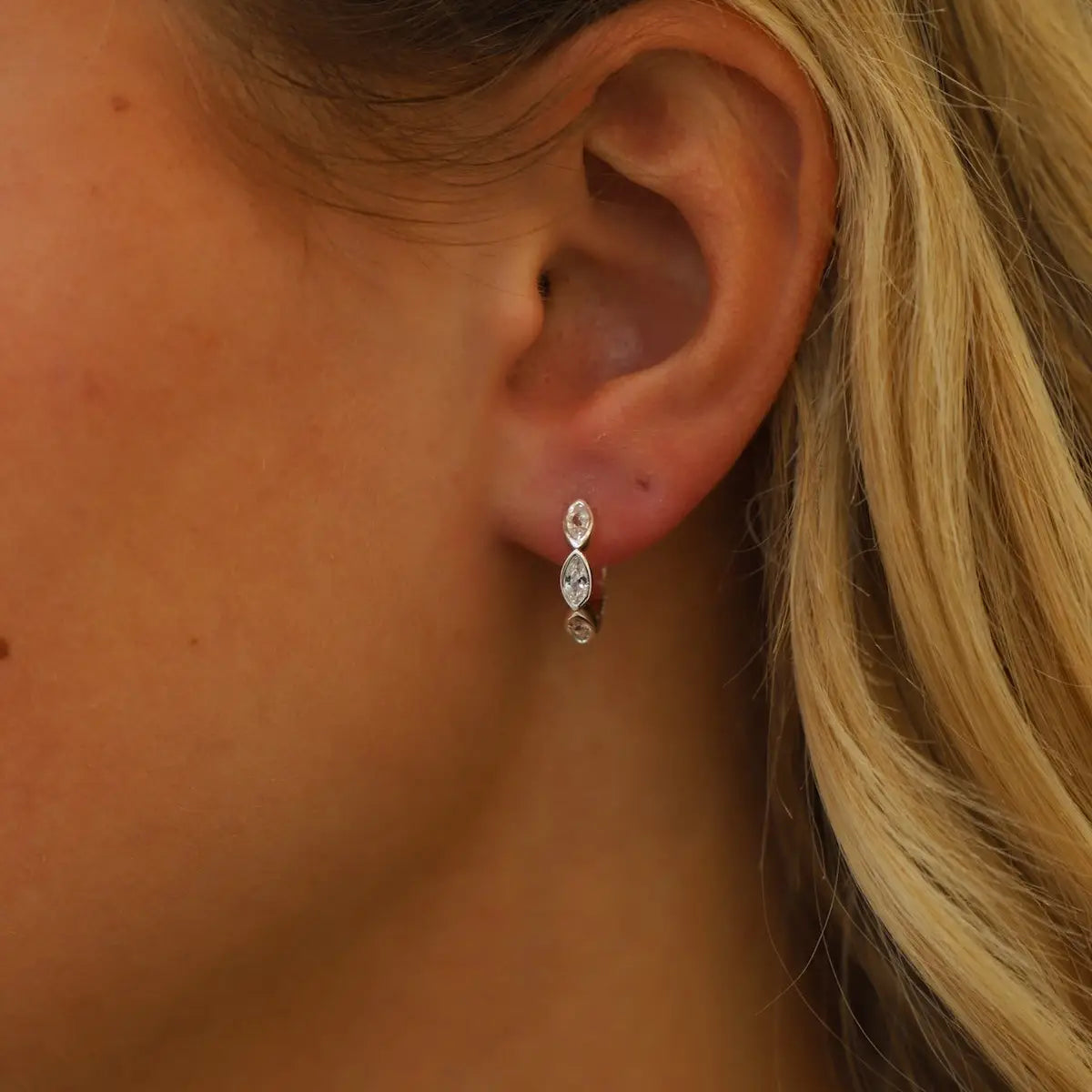 Lace and Textured Hoops