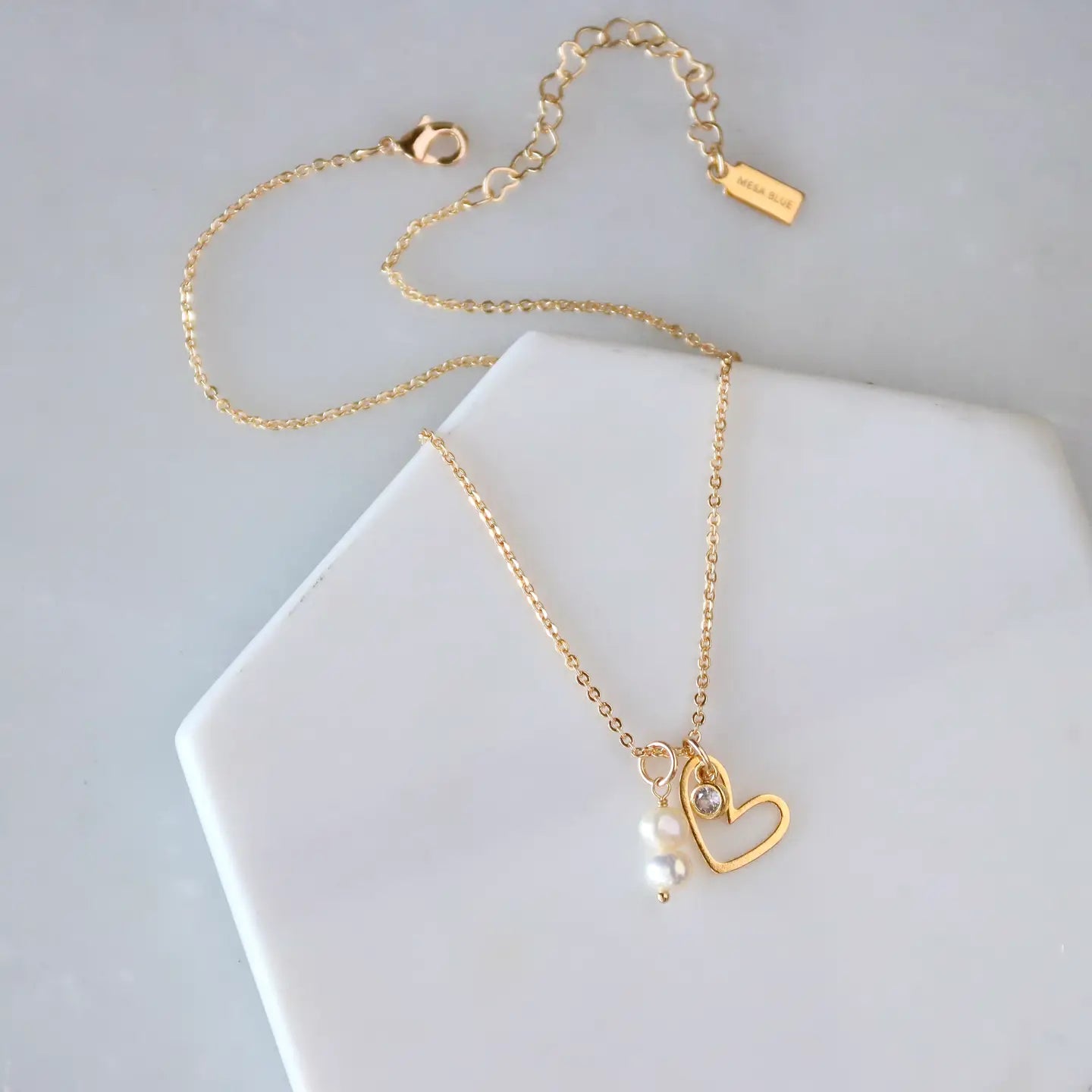 Open Heart Necklace