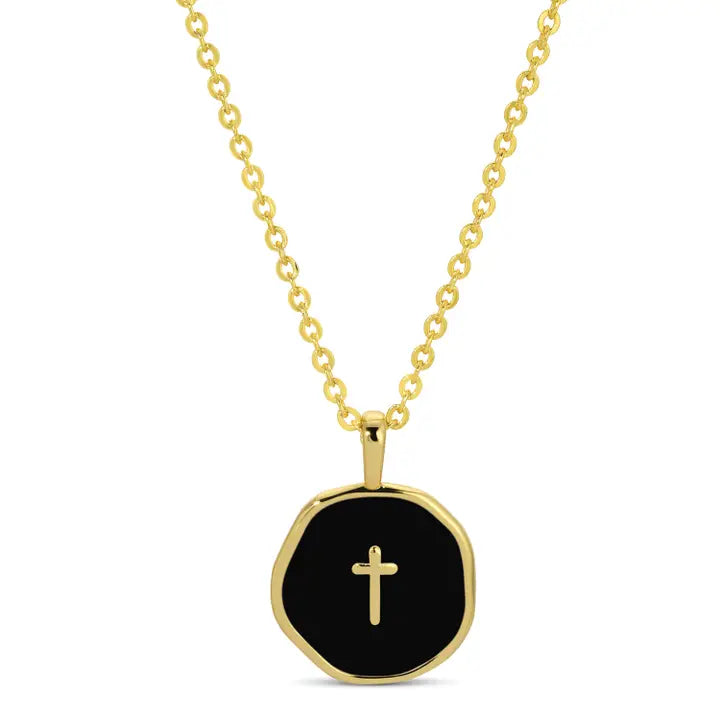 Cross Medallion Necklace
