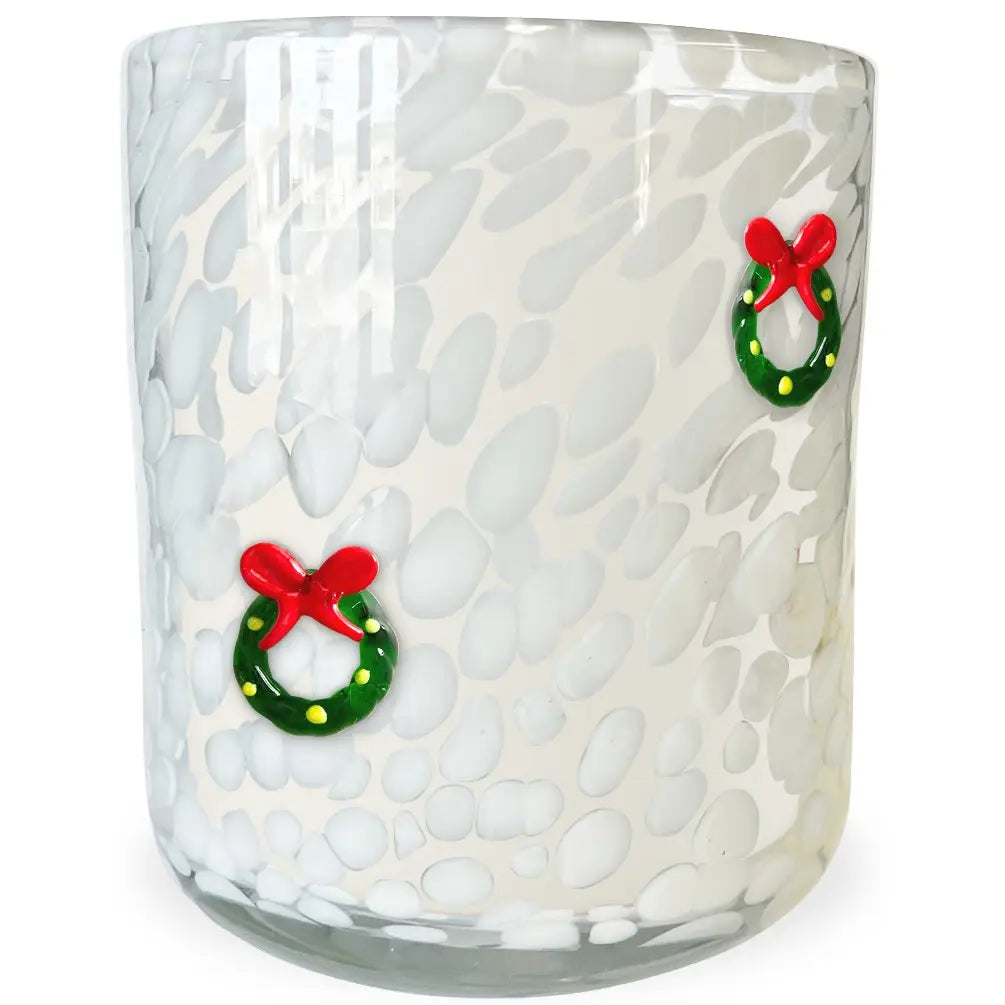 Holiday Confetti Icon Candle