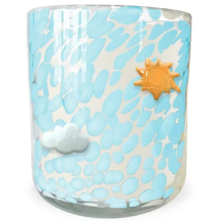 Confetti Icon Glass Candle 12oz