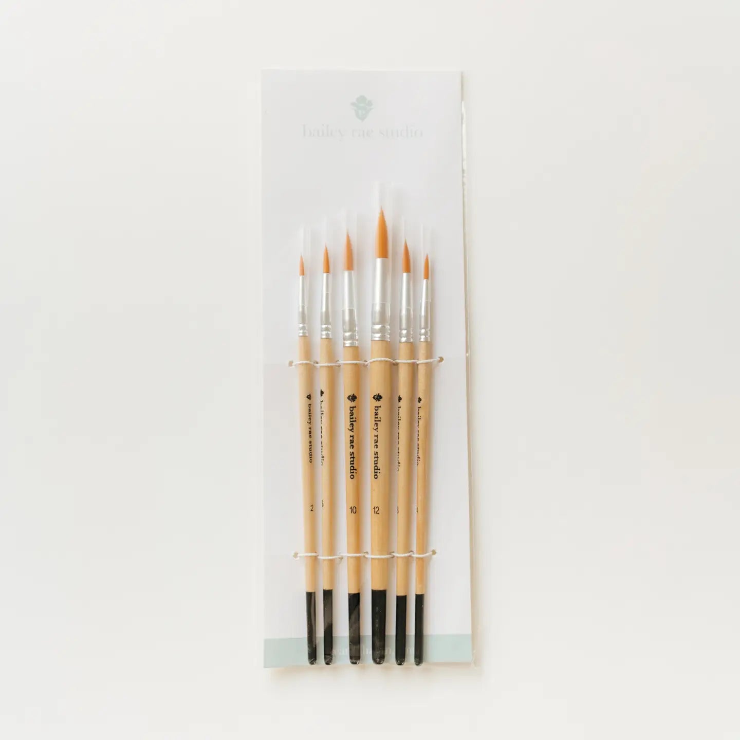 Round Tip Watercolor Brush Set