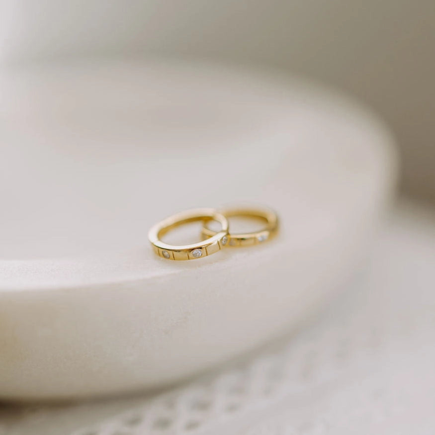 Diana Diamond Hoops