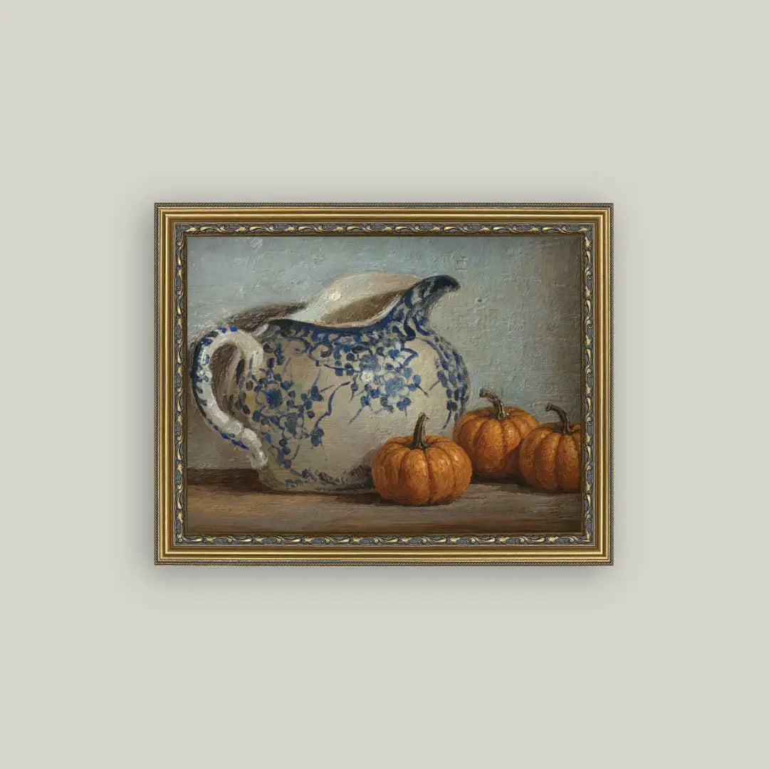 Fall Print Framed Art