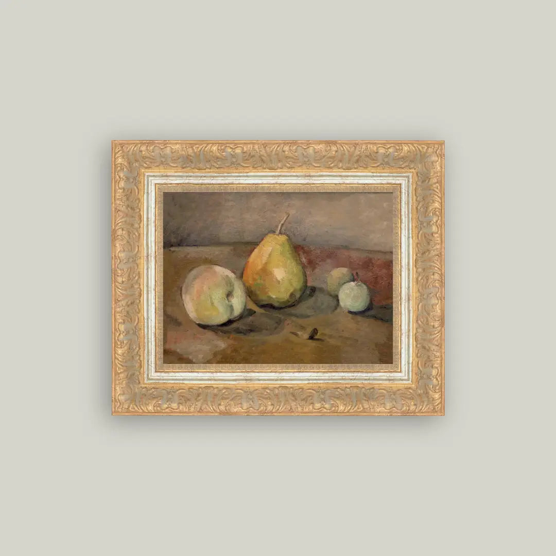 Fruit Framed Antique Art