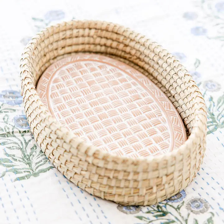 Oval Bread Warmer Basket