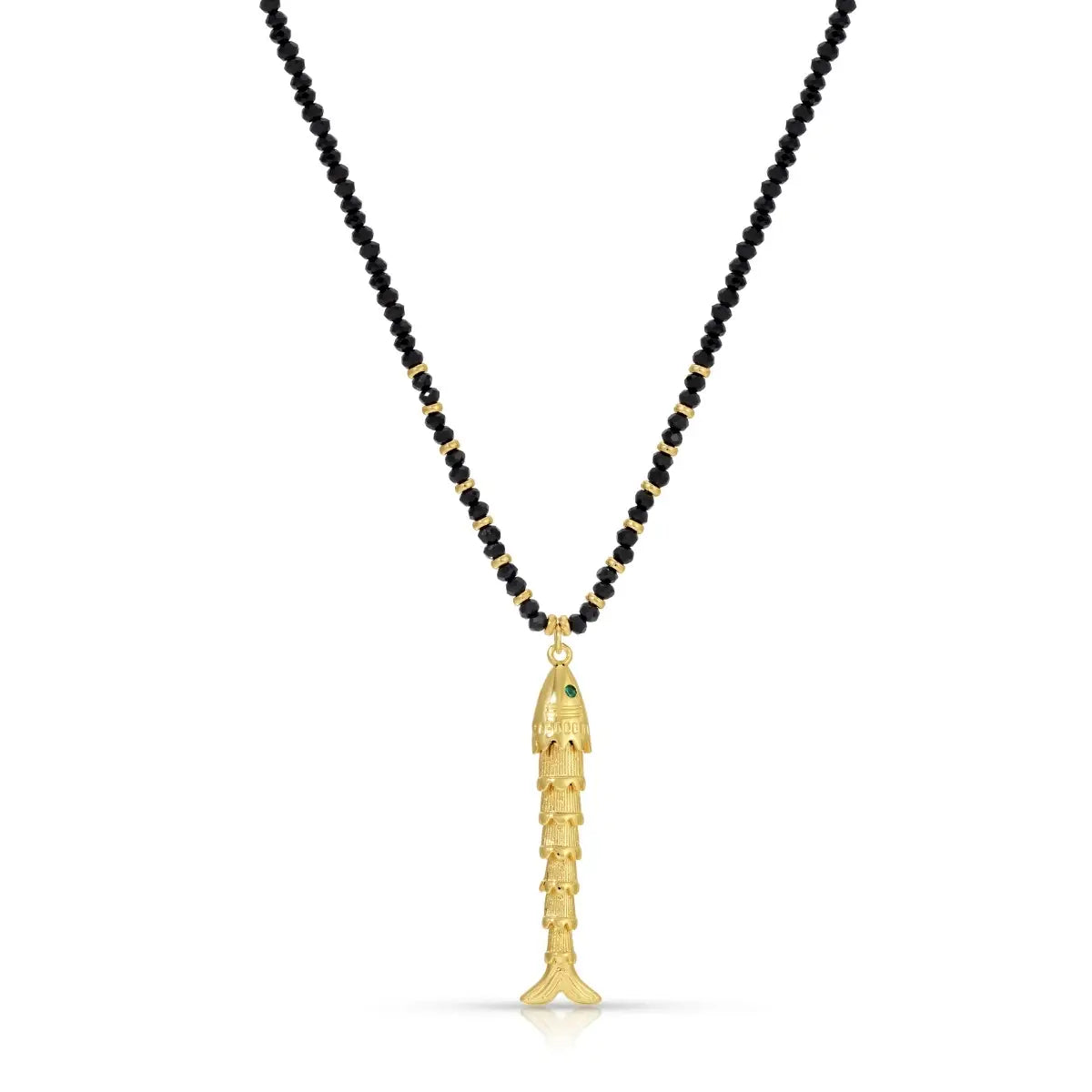 Rising Tide Fish Pendant Necklace