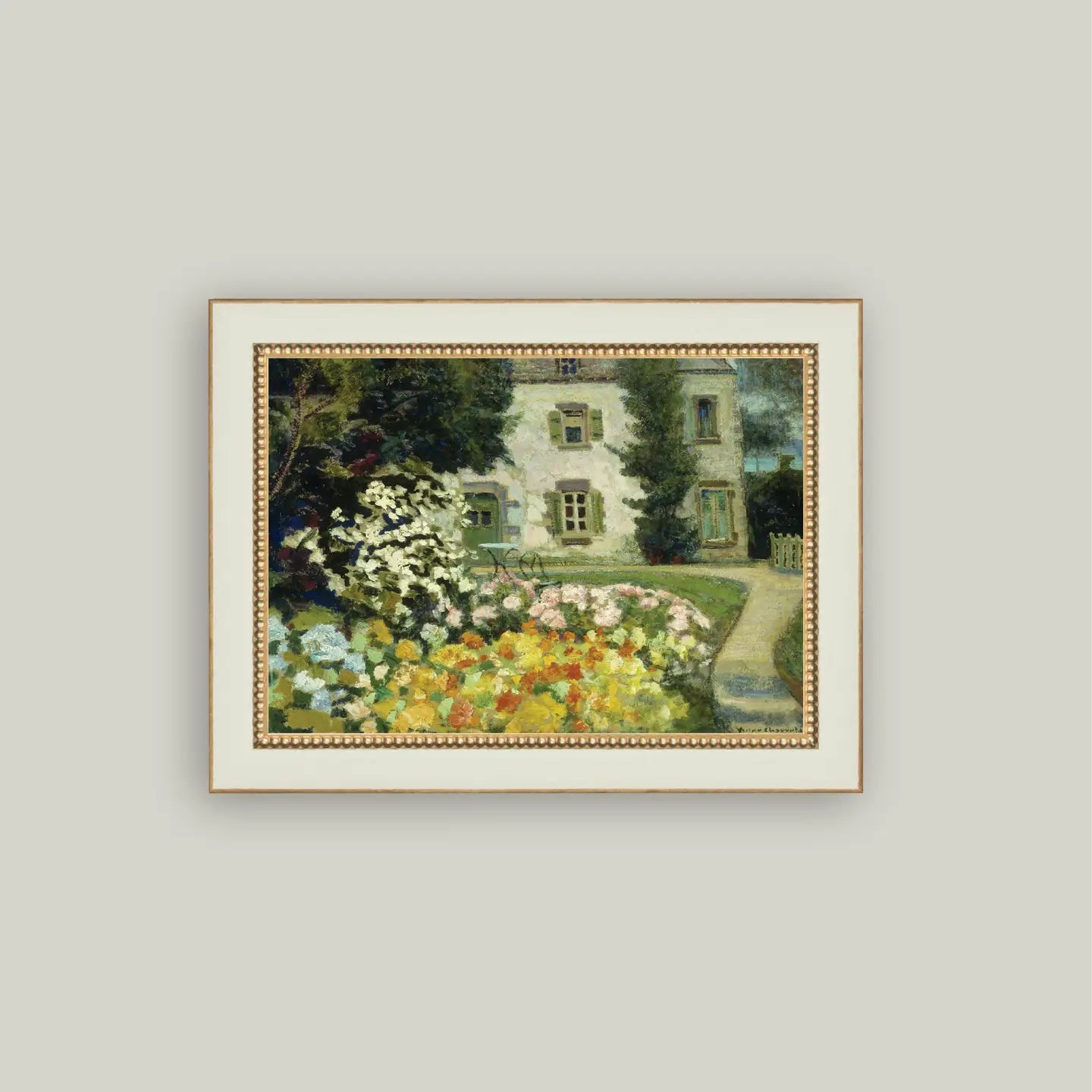 Landscape Framed Antique Art