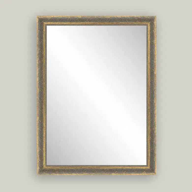 Patina Gold Framed Mirror