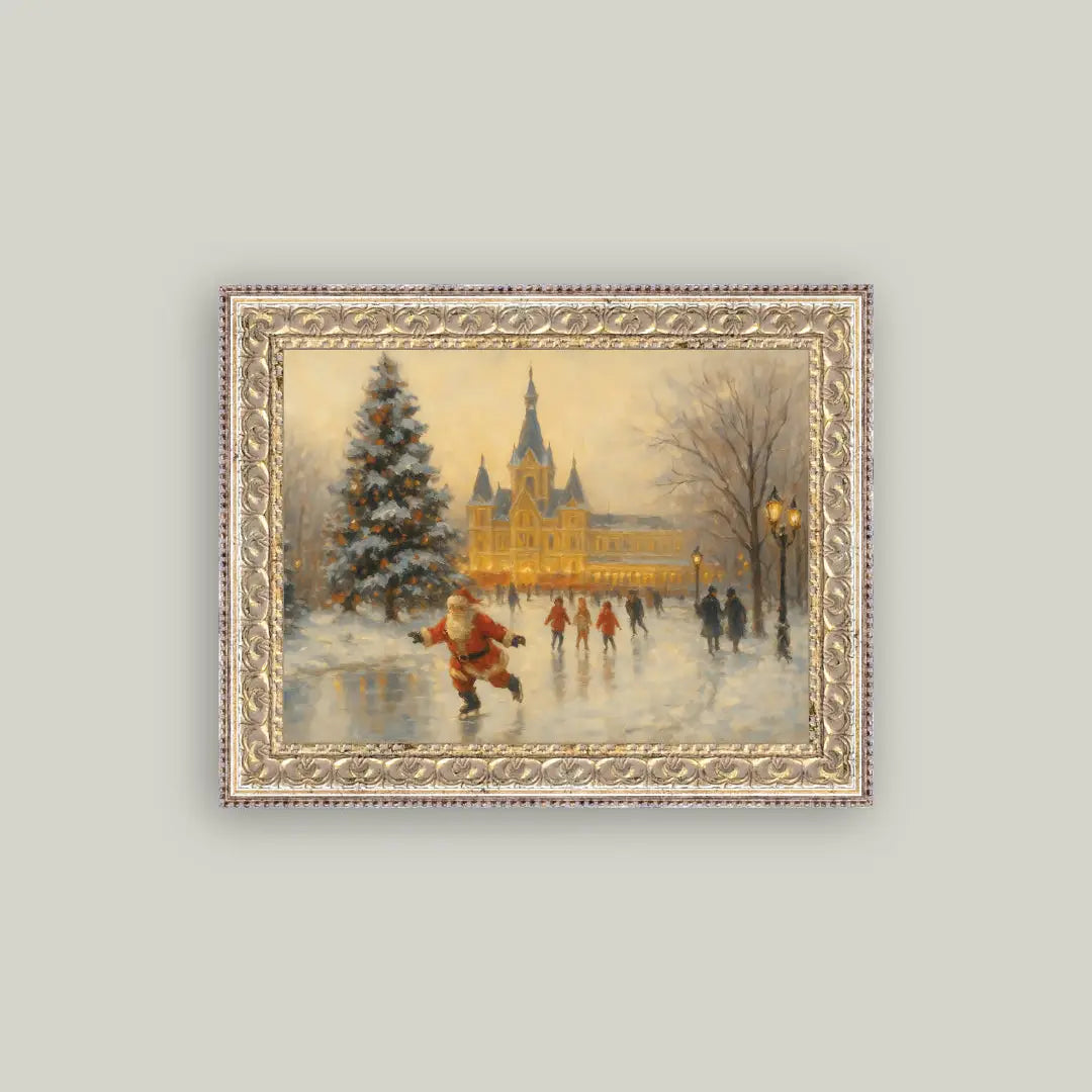 Holiday Print Framed Art