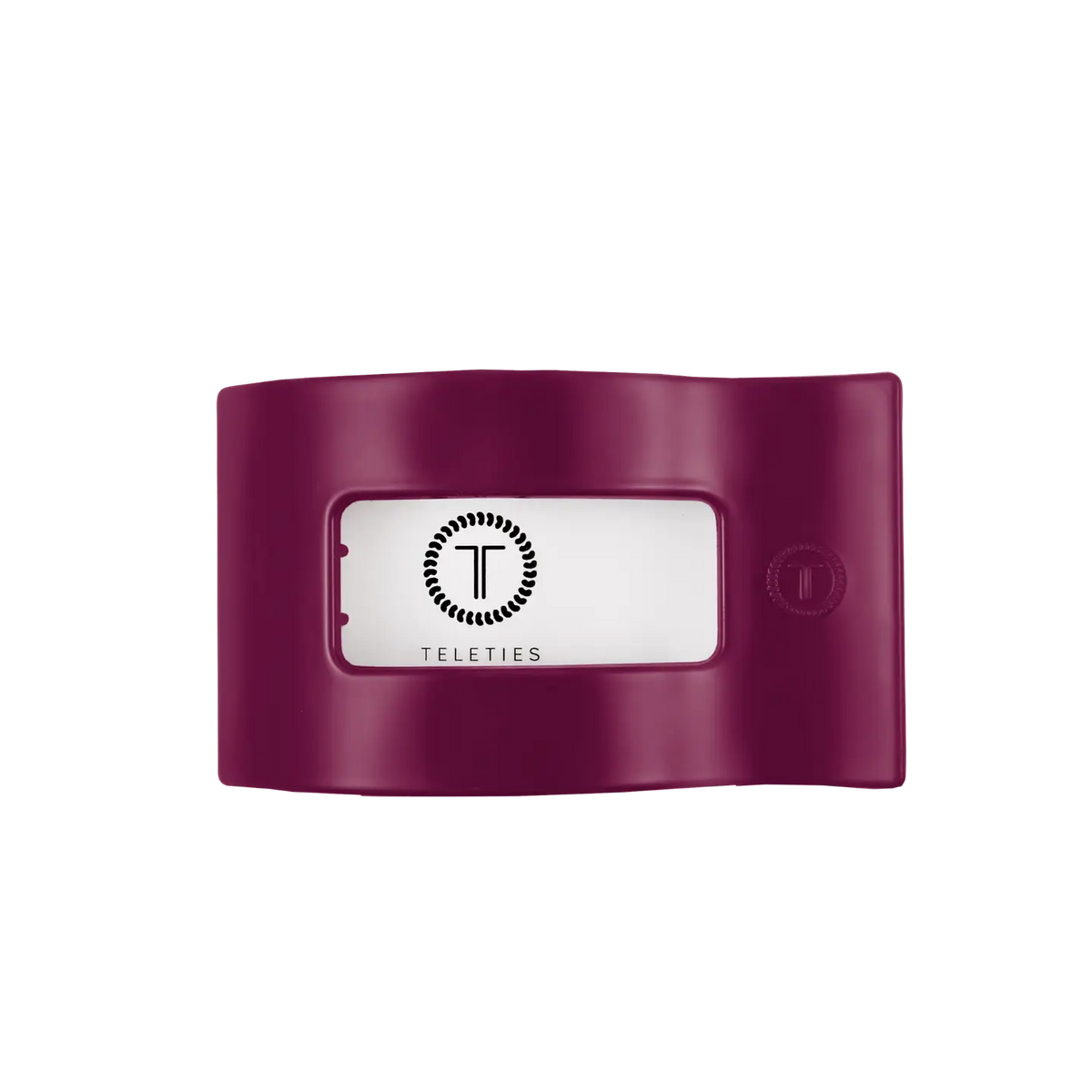 TELETIES Flat Rectangle Hair Clip