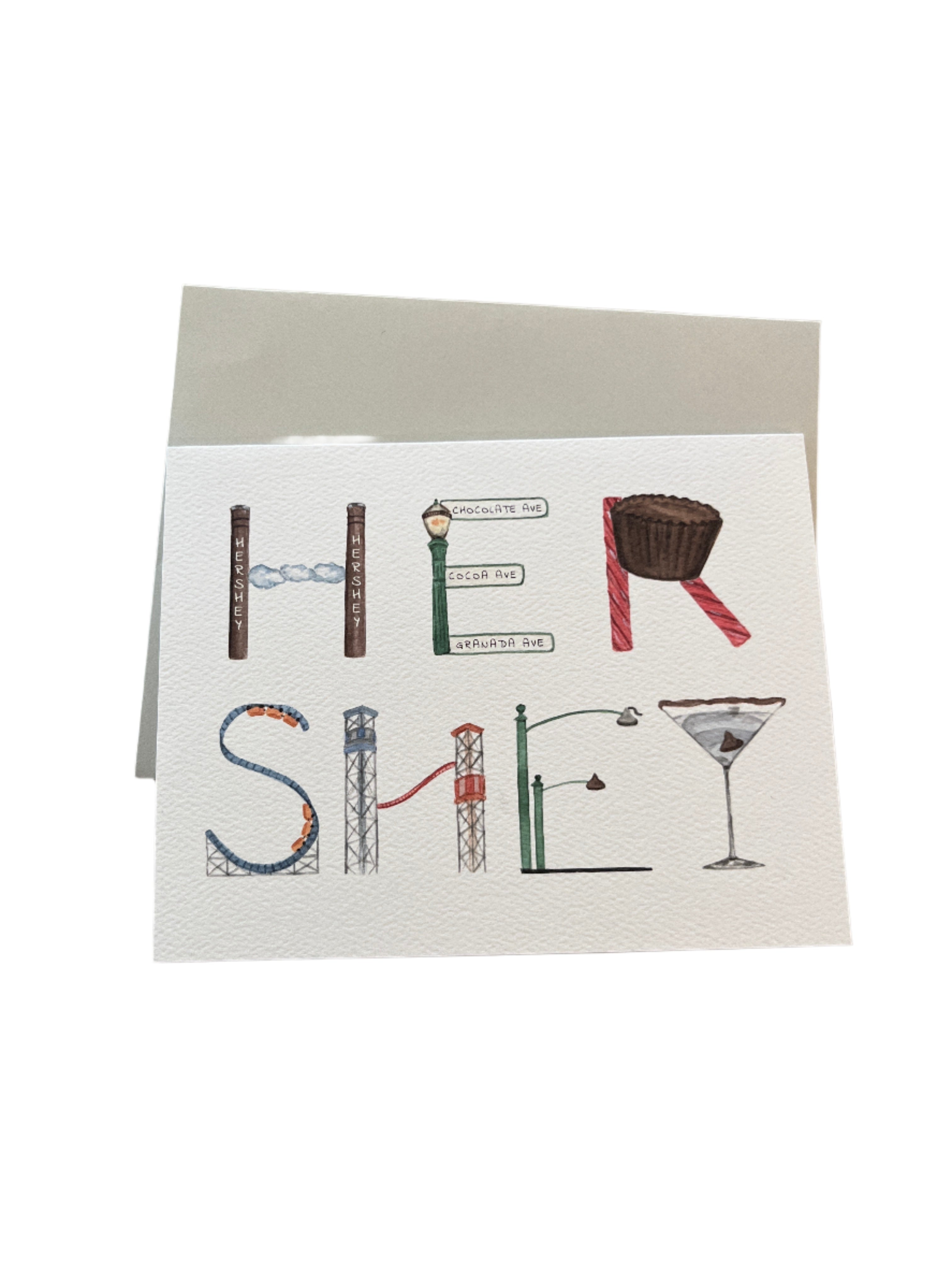 Hershey Notecard Set of 6