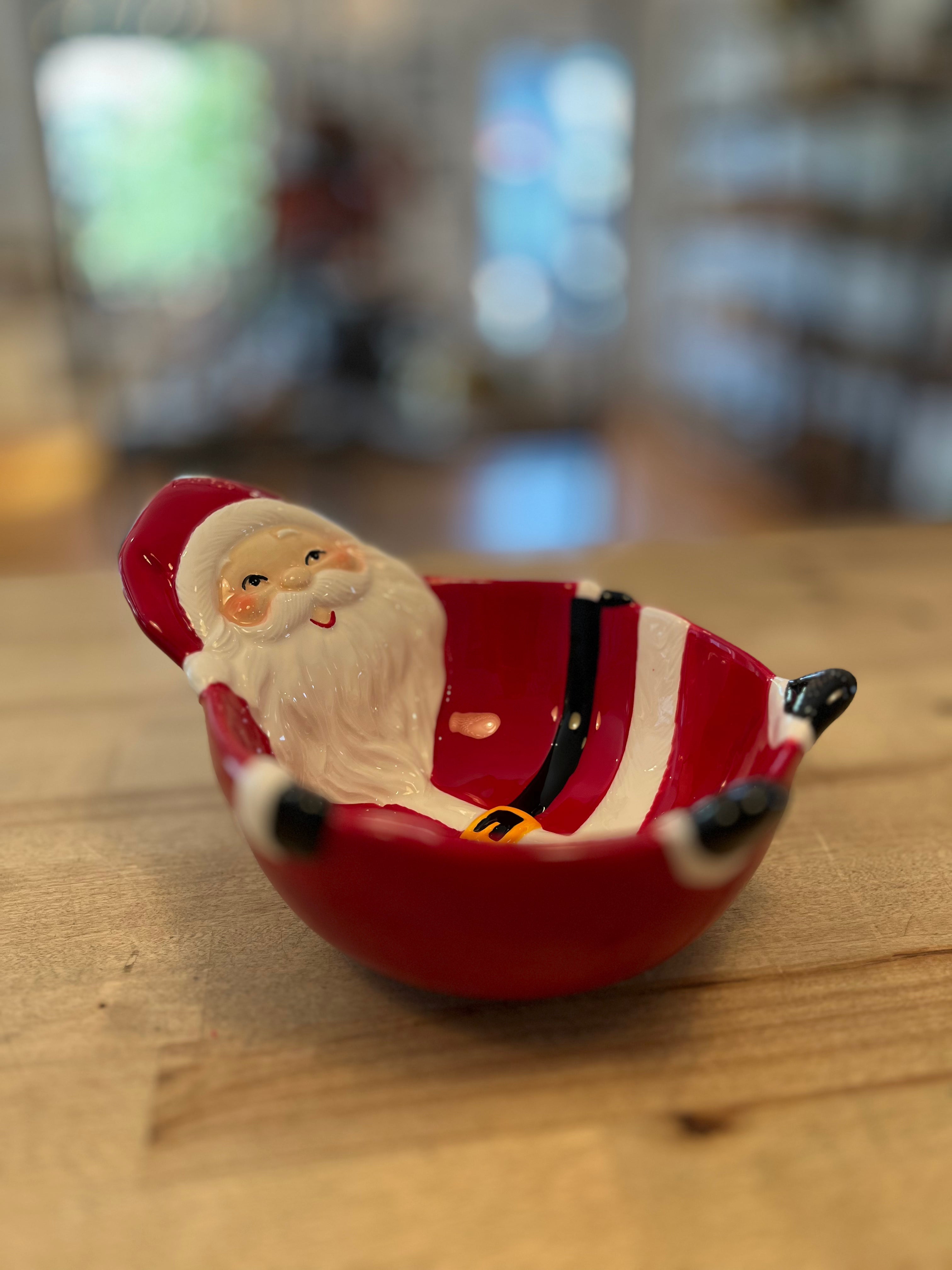 Jolly Santa Bowl
