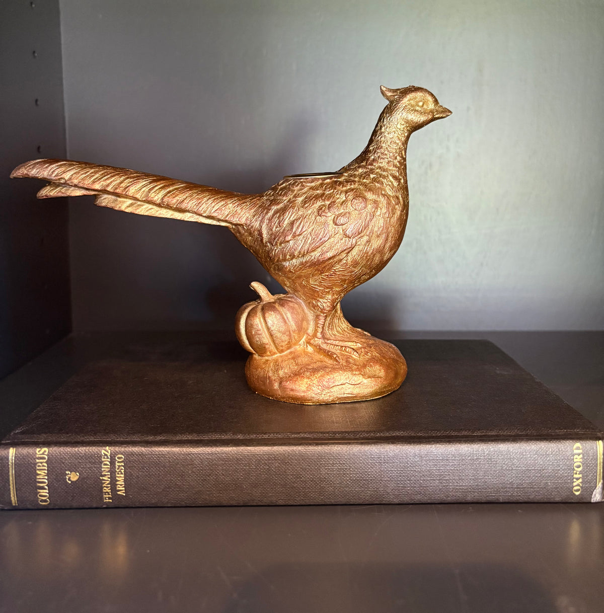 Pheasant Candle Holder