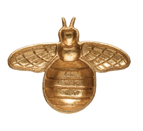 Cast Iron Bee Dish