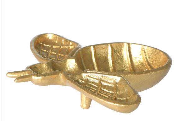 Cast Iron Bee Dish