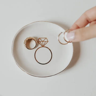 Engagement Ring Jewelry Dish