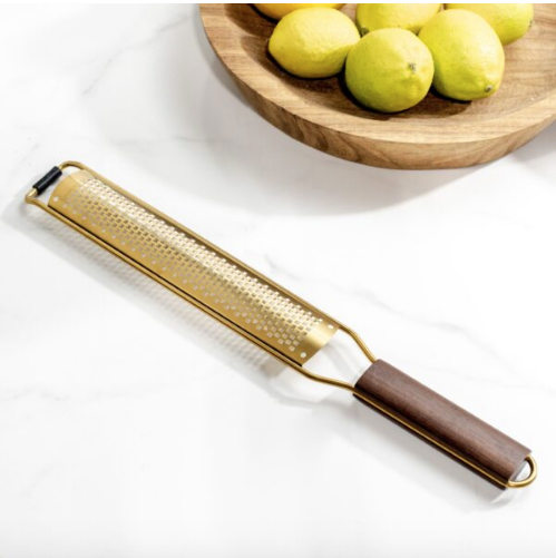 GOLD PLATED GRATER 14"