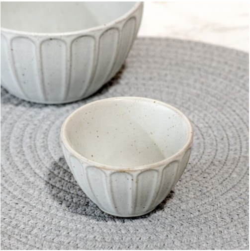 Mini White Deco Bowl