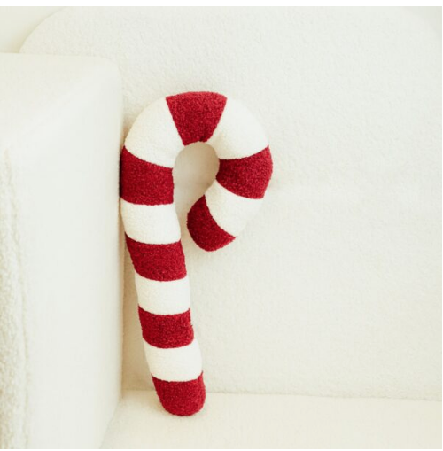 22.5″ CANDY CANE PILLOW