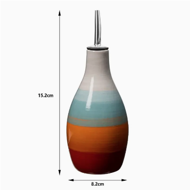 Cruet Olive Oil Dispenser Bottle - Multicolor