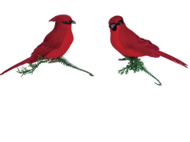 Red Cardinal Clip-on Ornament