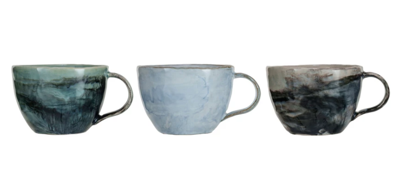 Reactive Glaze Stoneware Mug