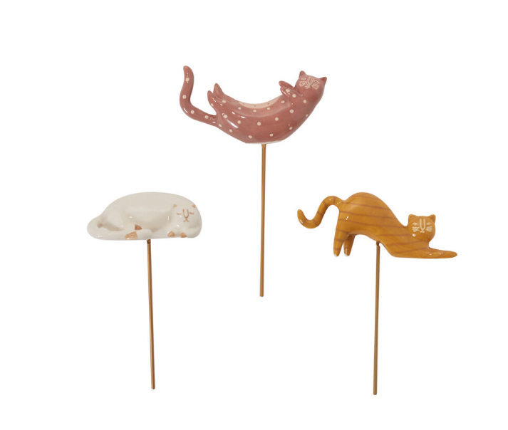 Curious Cat Plant Stick