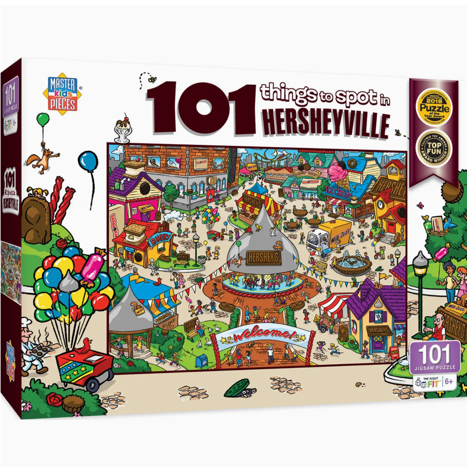 Hershey Puzzle & Game - 101 piece