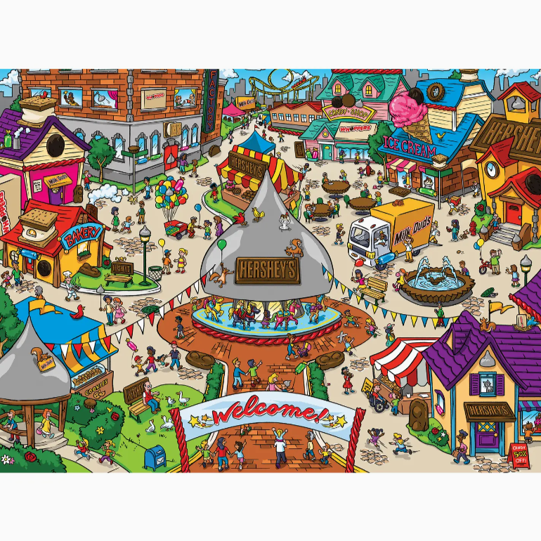 Hershey Puzzle & Game - 101 piece