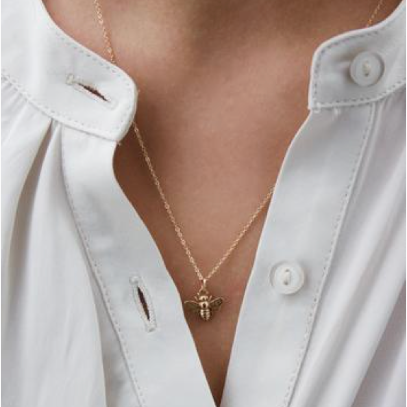 Bee Charm Necklace