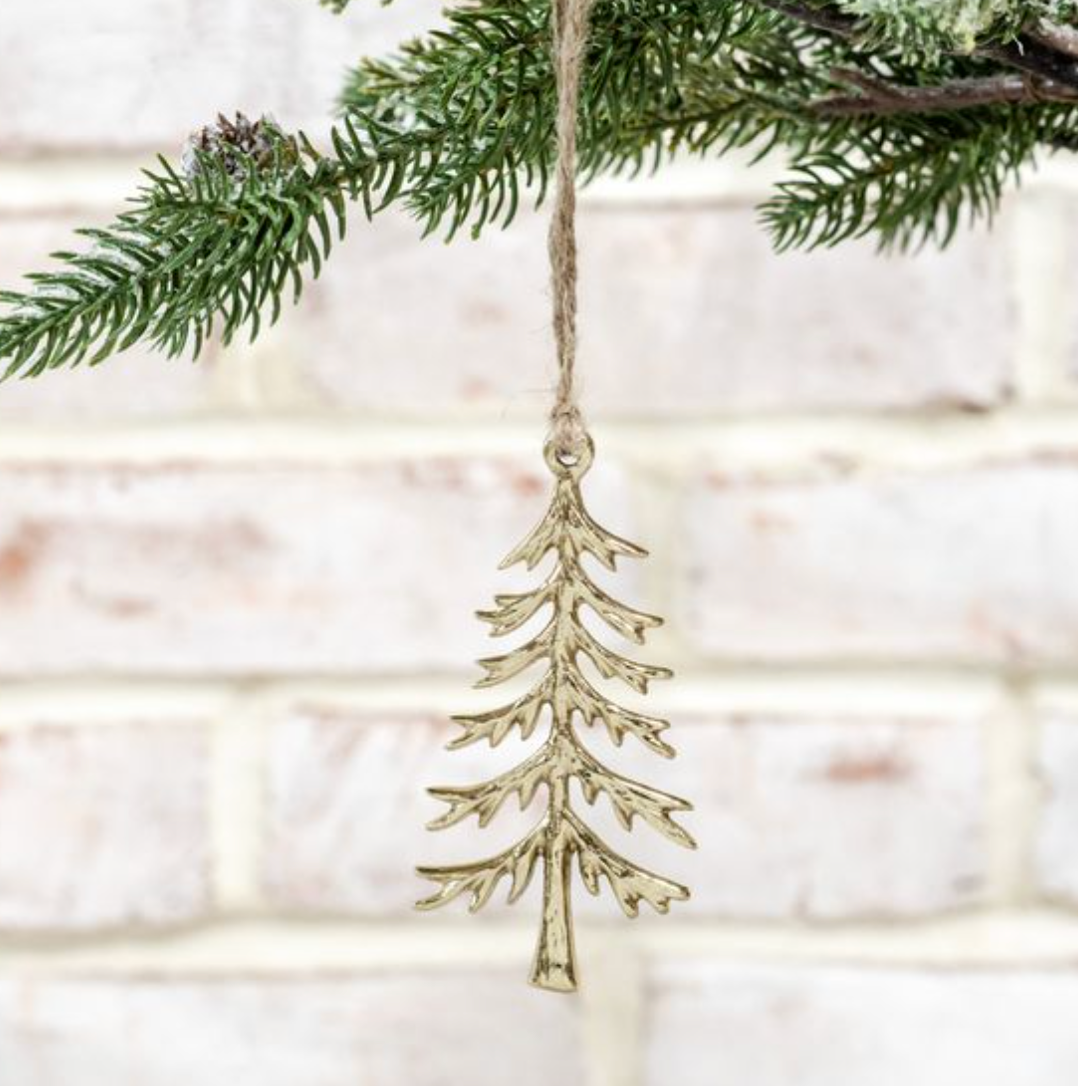 Gold Tree Ornament